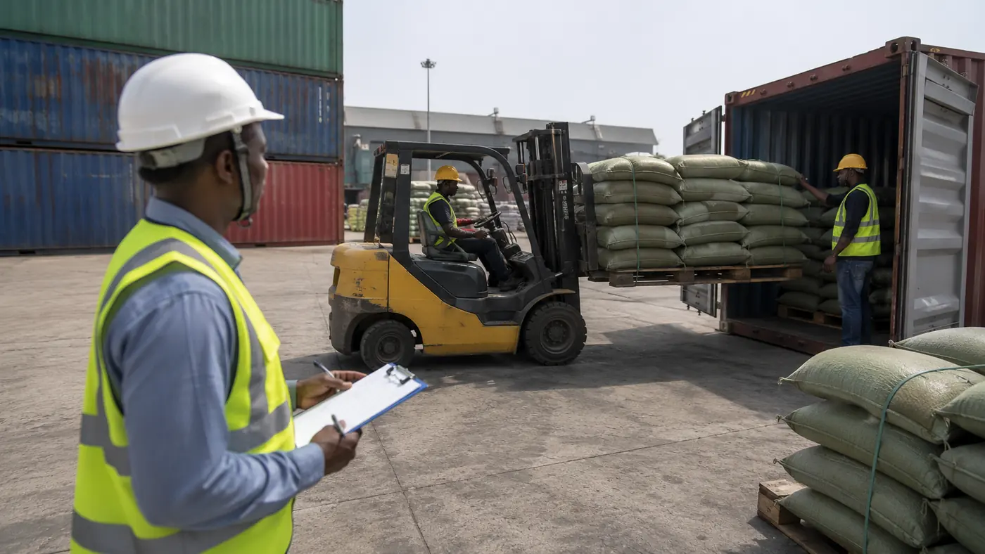 Regional logistics hub for green coffee supply
